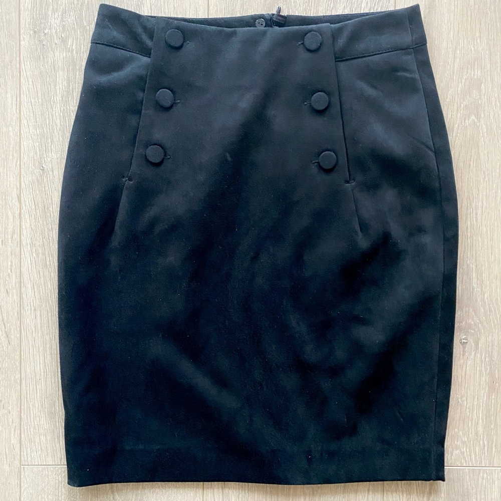 New | Faux suede pencil skirt | H&M | 34